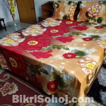 Double Size Cotton Bed Sheet Set Code:  DB-193